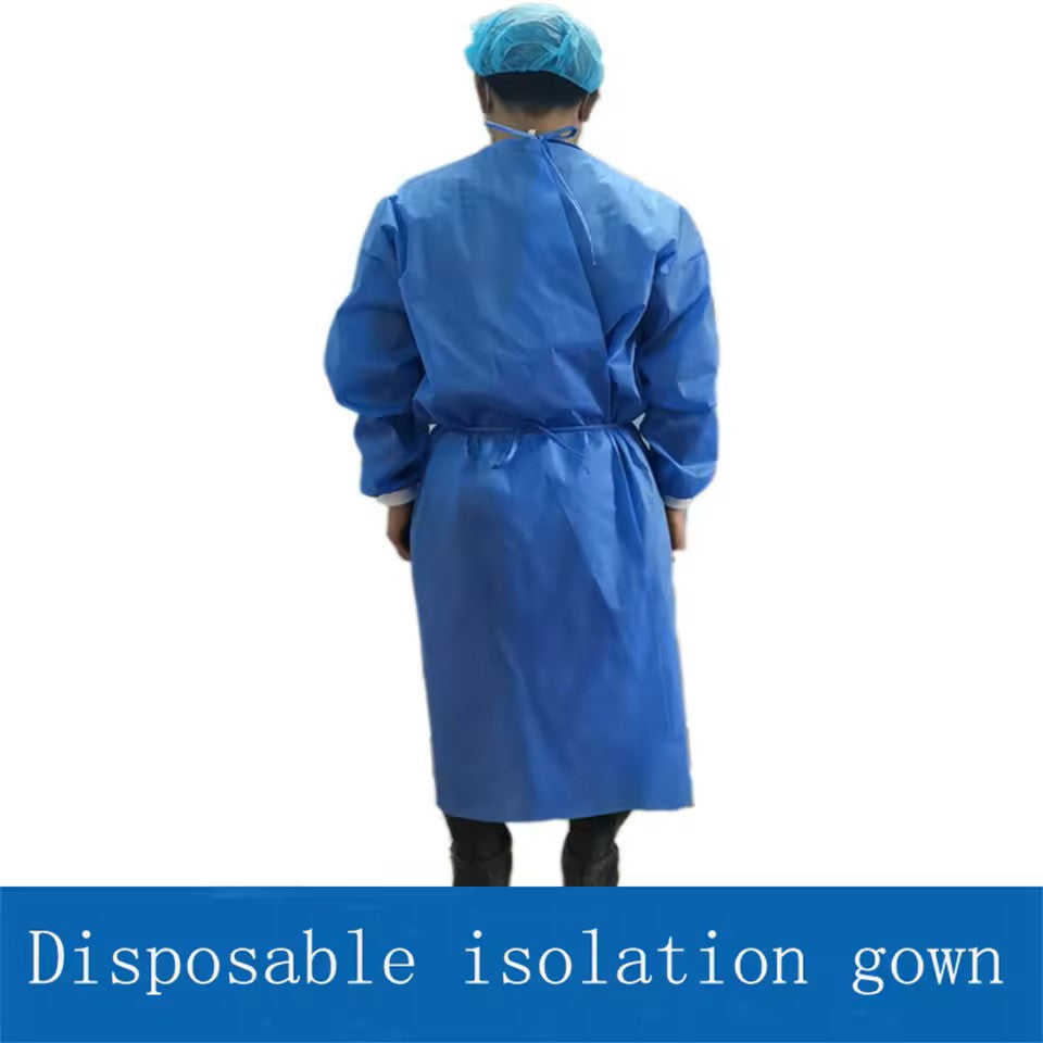 Disposable Protective Work Isolation Clothing Gown Anti-Oil Dust-Proof