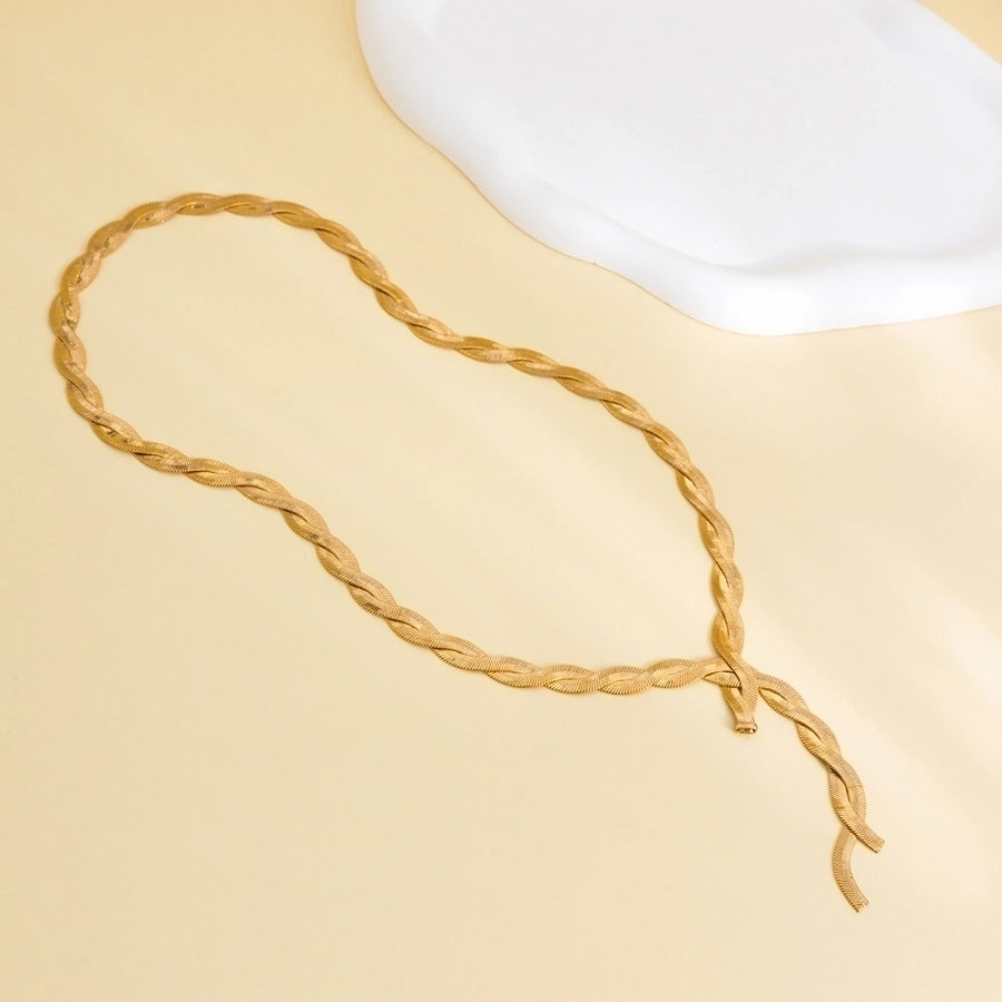 Bijoux Style Moderne Style Simple Style Classique Gland Irrégulier CCB Collier En Fer Et Cuivre