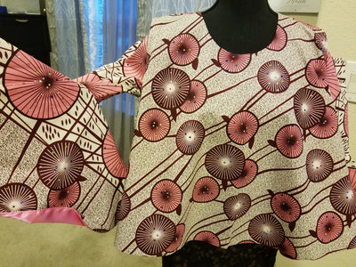 Ankara 3/4 Sleeve Top