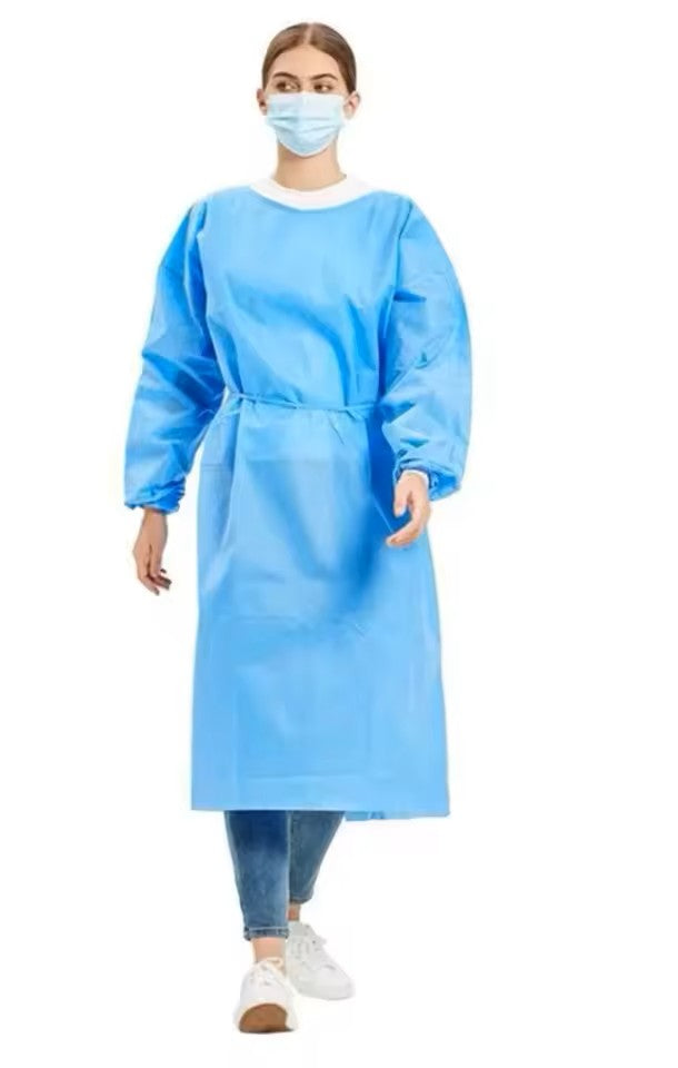 Disposable Protective Work Isolation Clothing Gown Anti-Oil Dust-Proof