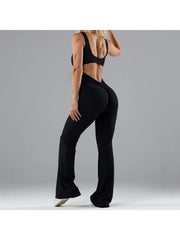 Yoga Jumpsuit for women with cutout back