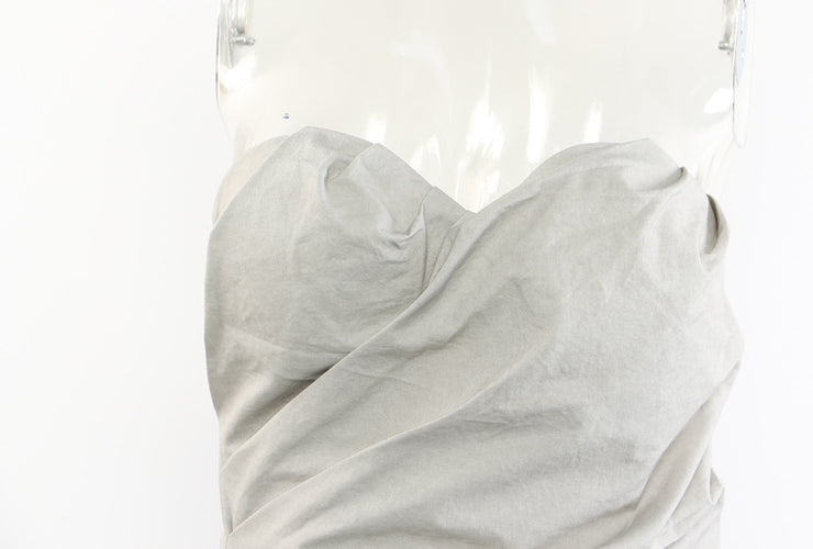 Cute Irregular Asymmetric Design Niche  Tube Top