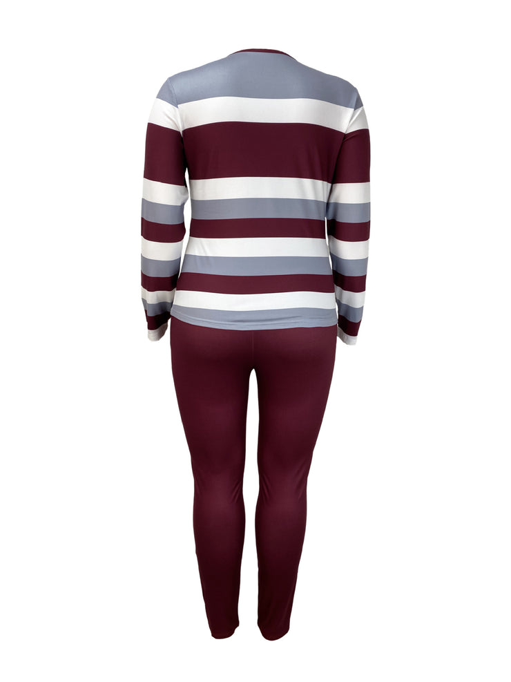 Casual Two piece Lounge Set for Women in Plus size