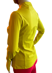 Ladies Sportswear: Yoga Jacket Yellow