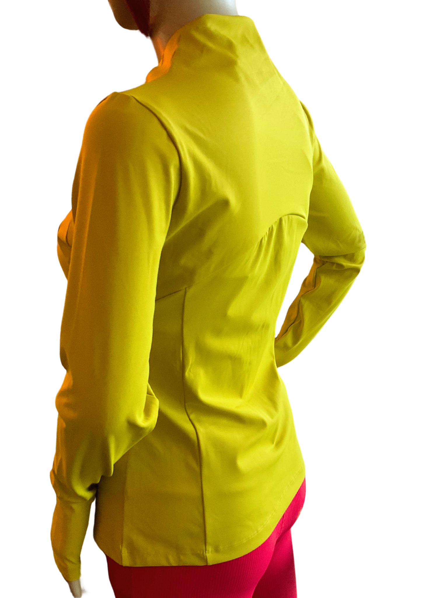 Ladies Sportswear: Yoga Jacket Yellow