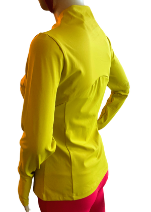 Ladies Sportswear: Yoga Jacket Yellow