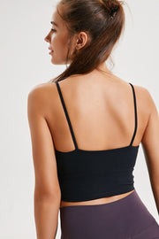 Millennia Feel Like Skin Scoop Neck Sports Cami