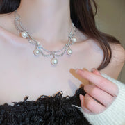 Elegant Style rhinestones women's choker