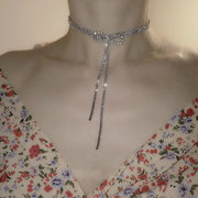 Elegant Style rhinestones women's choker