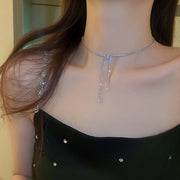 Elegant Style rhinestones women's choker