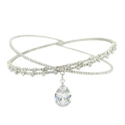 Elegant Style rhinestones women's choker