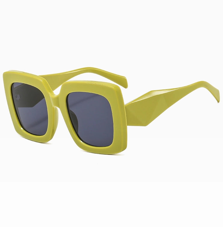 Stylish UV square women's sunglasses