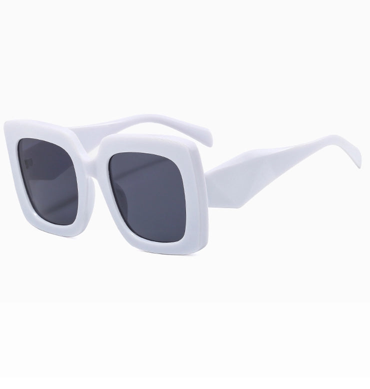 Stylish UV square women's sunglasses