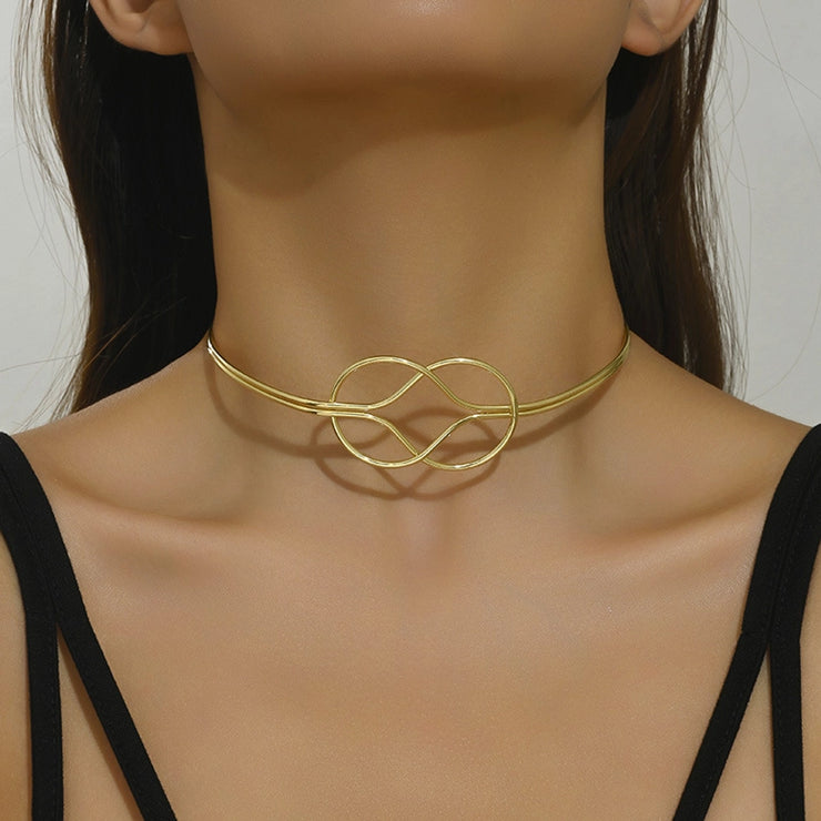 simple style geometric women's choker