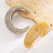 Classic Style Gold / Silver Plated Alloy  Bangle