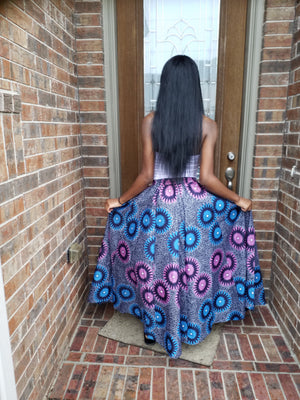 Beautiful patterned skirt, African - ENUBEE