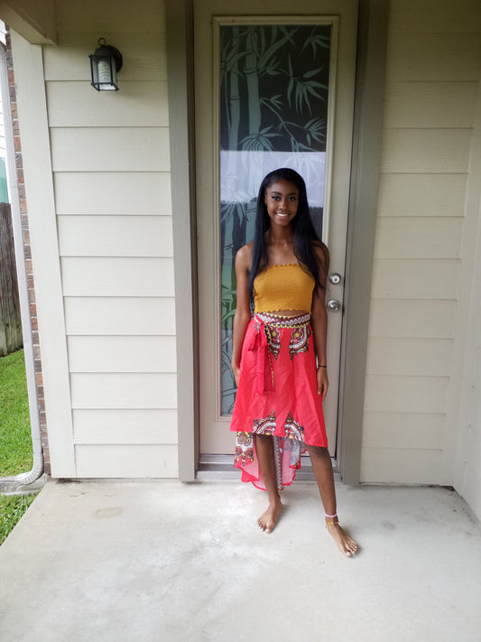 African Maxi Skirt - ENUBEE