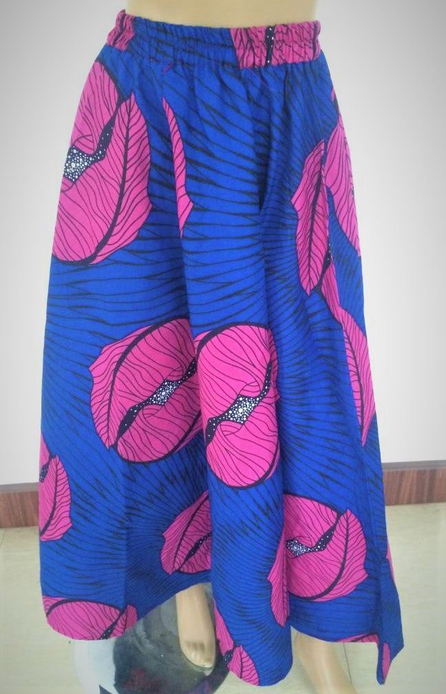 African Style: Beautiful patterned skirt