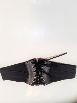 Women's Corset Belt- Lace up (One Size) - ENUBEE