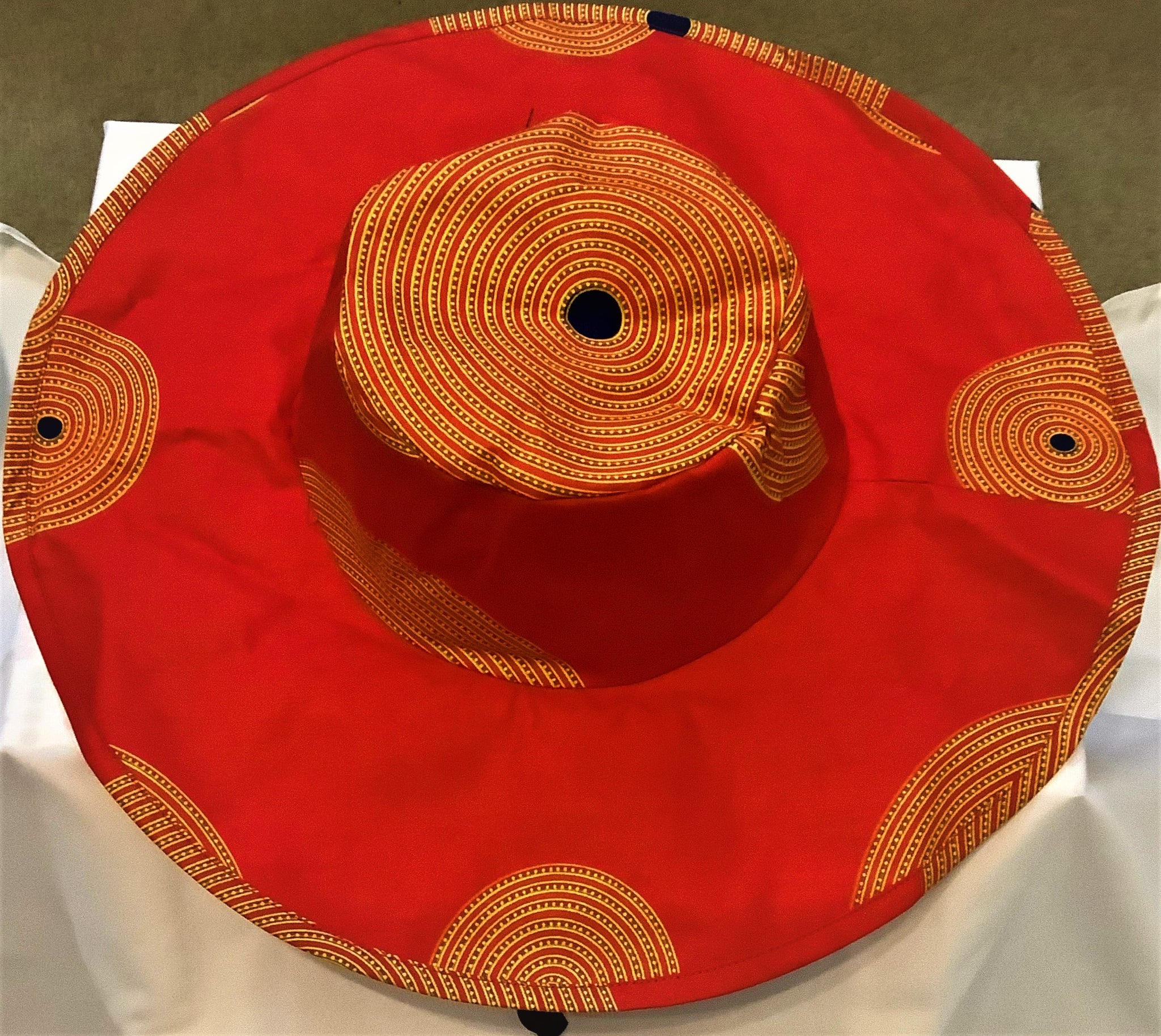 African Style-Floppy Hats in African Waxprint
