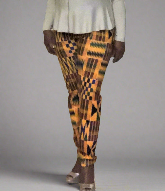Estilo africano: jeggings de impresión africana