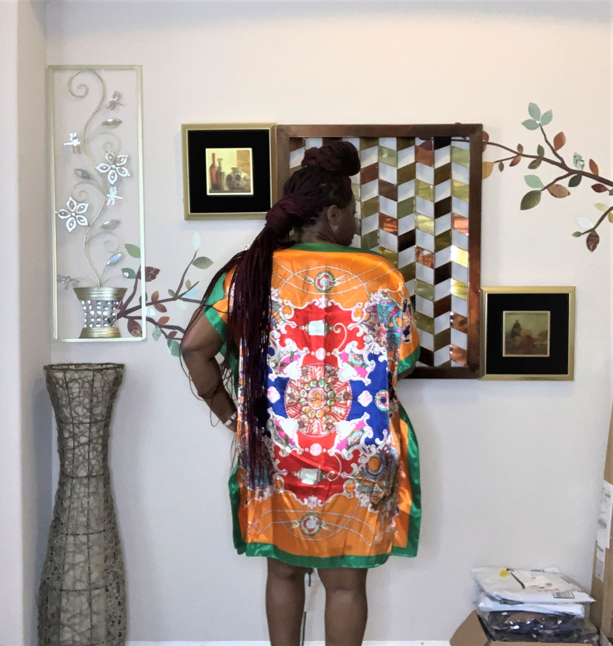 Culturally Versatile Style: Dress / Tunic (one size fits up to size 18)