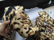 Leopard Print Over the knee boots - ENUBEE