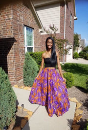 African Style: Beautiful patterned skirt