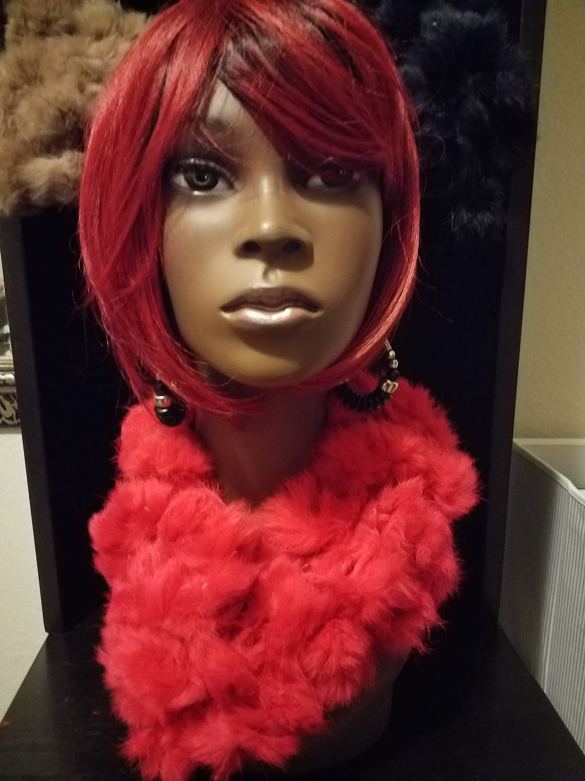 Women's Real Fur wraps - ENUBEE